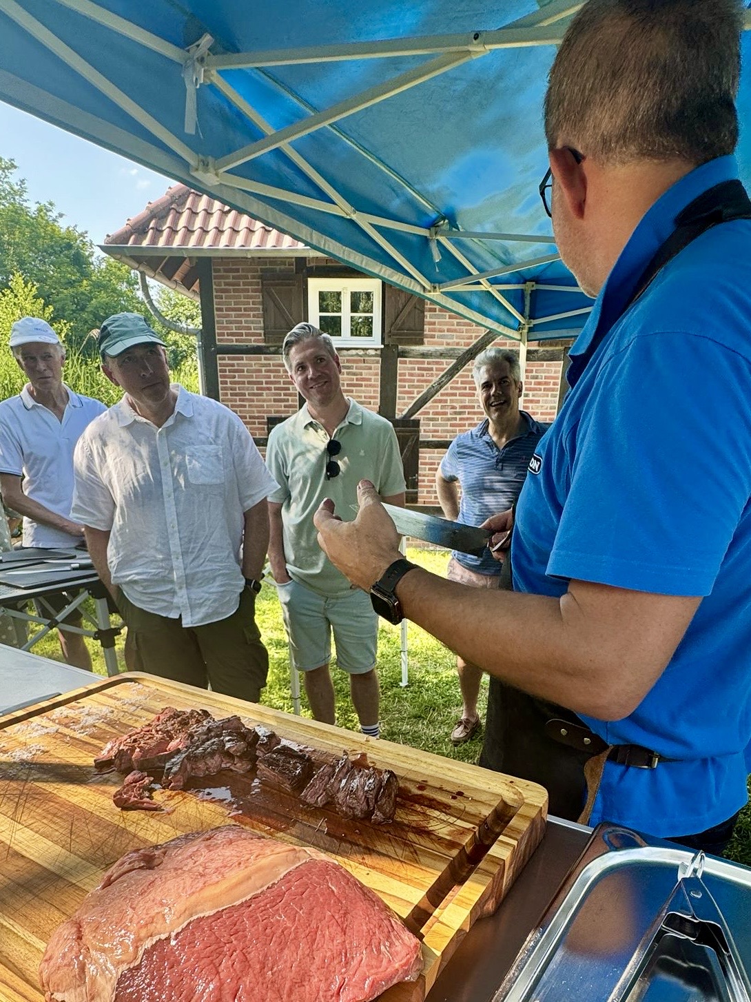 Erklärung für Teilnehmer beim Napoleon x URBEEF Grillseminar